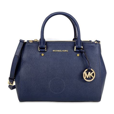 blue michael kors satchel|michael kors reese medium satchel.